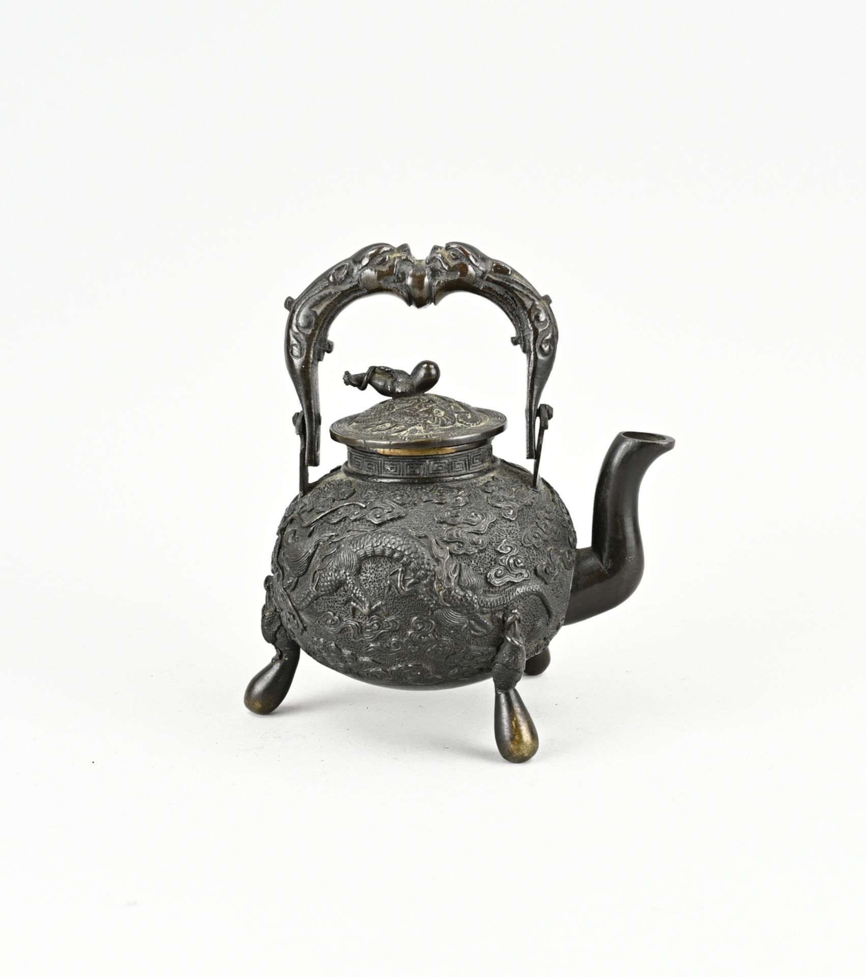 Bronze pot with dragons - Bild 2 aus 2