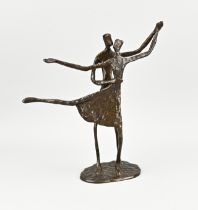 Bronze sculpture, Dancing couple