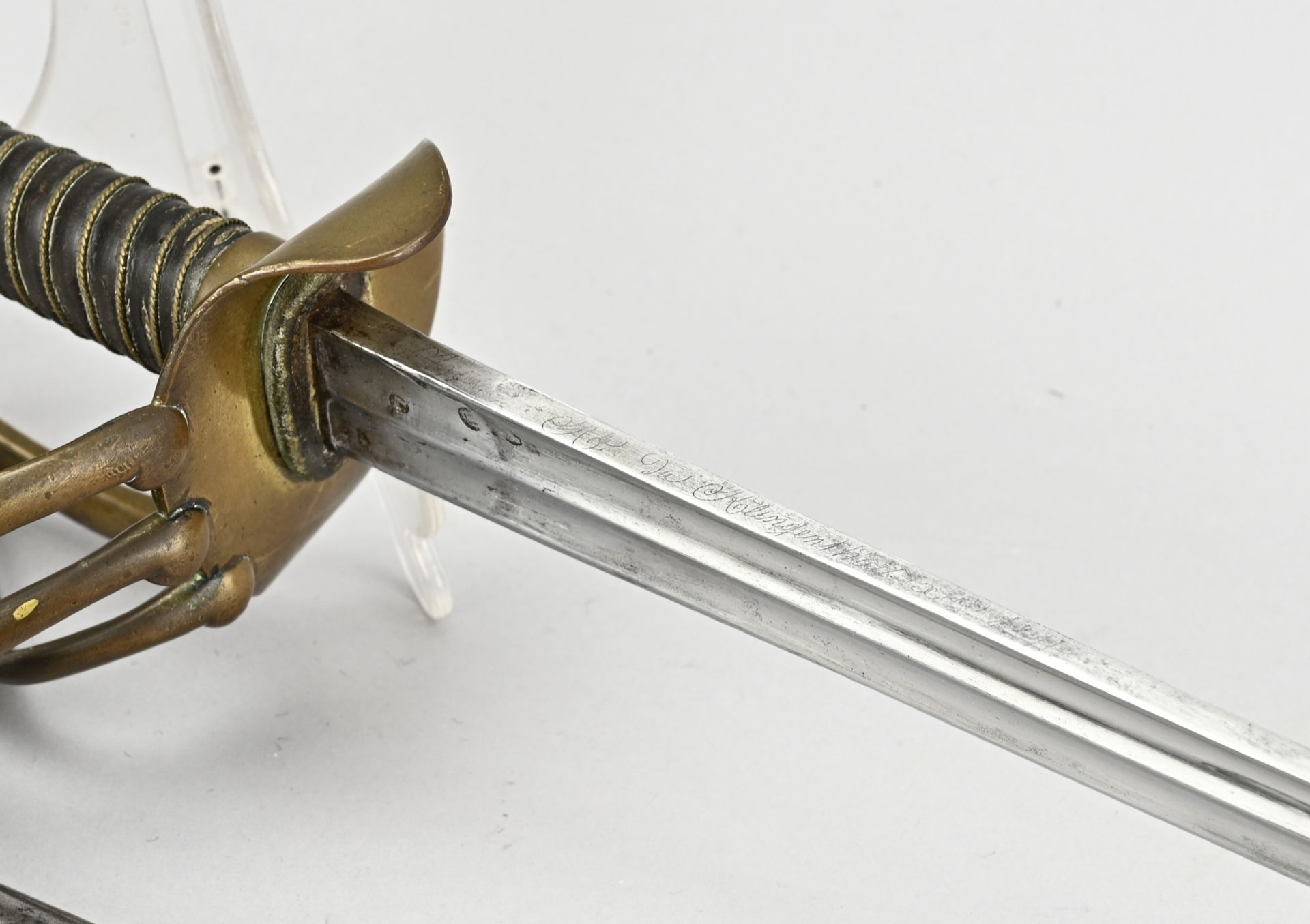 Antique sabre, L 118 cm. - Image 3 of 3