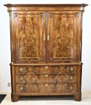 Louis Seize linen cabinet