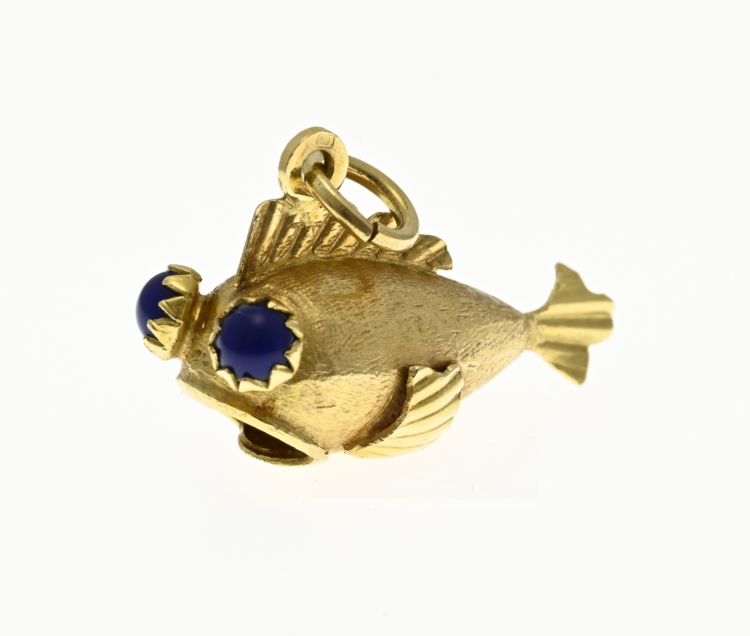 Gold pendant fish