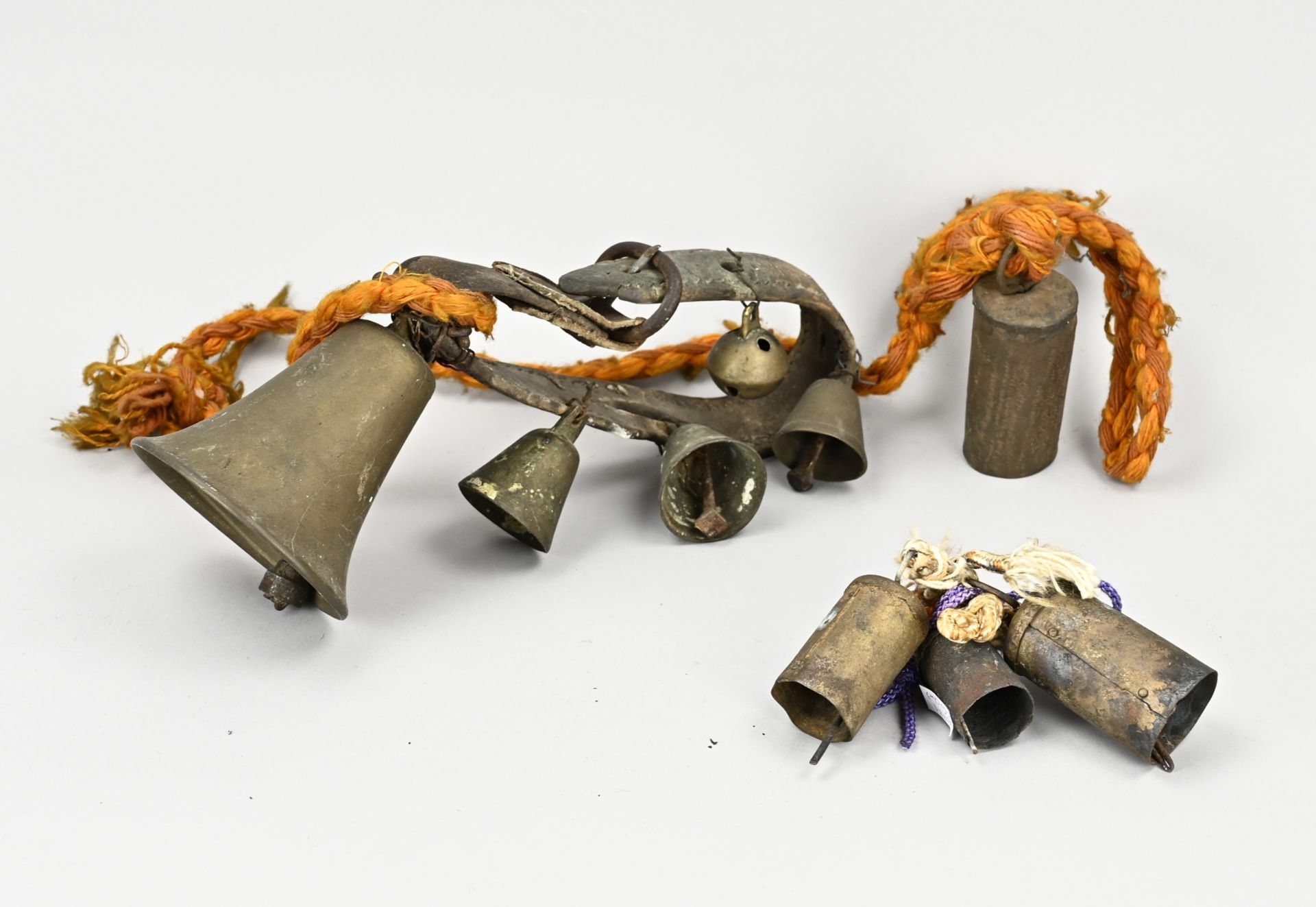 Lot of antique Swiss bells, 1900