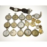 Large lot of pocket watches