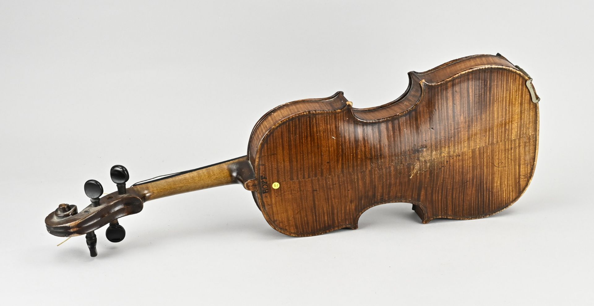 Violin + bow - Image 2 of 2