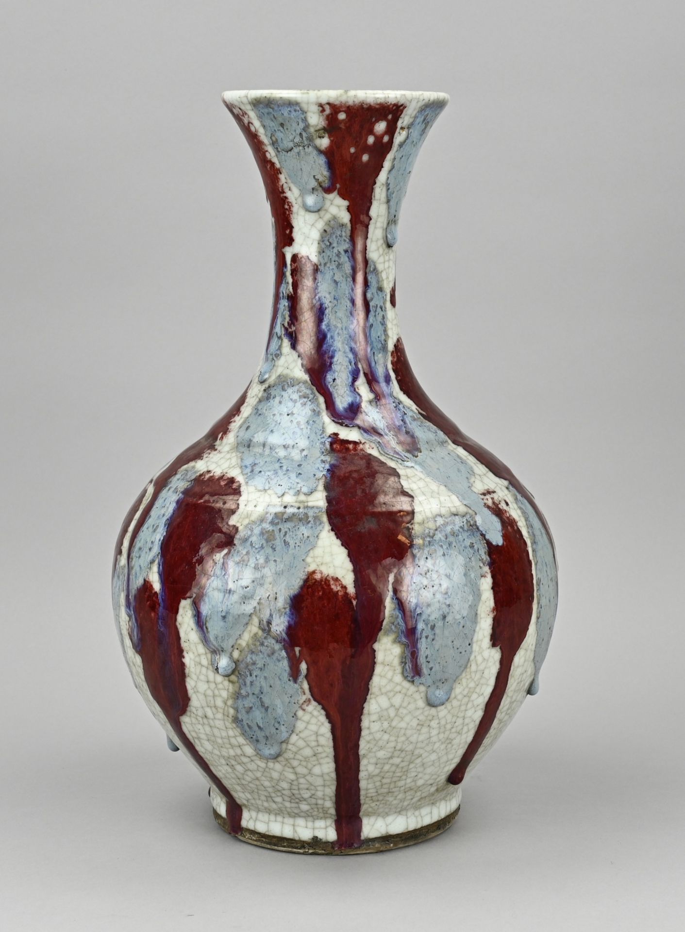 Chinese vase, H 36.5 cm.