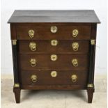 Empire chest of drawers, 1800