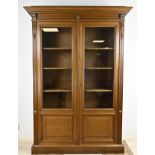 Library cabinet, 1880
