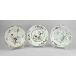 3x Family Rose plate (various)