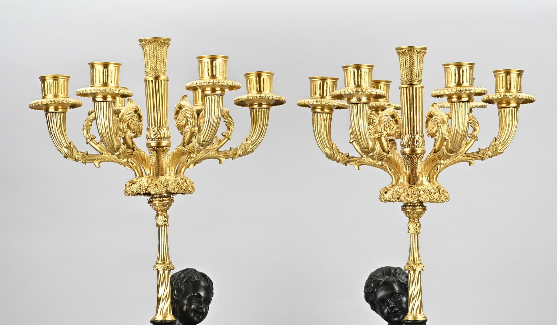 2x Capital candlestick - Image 3 of 3