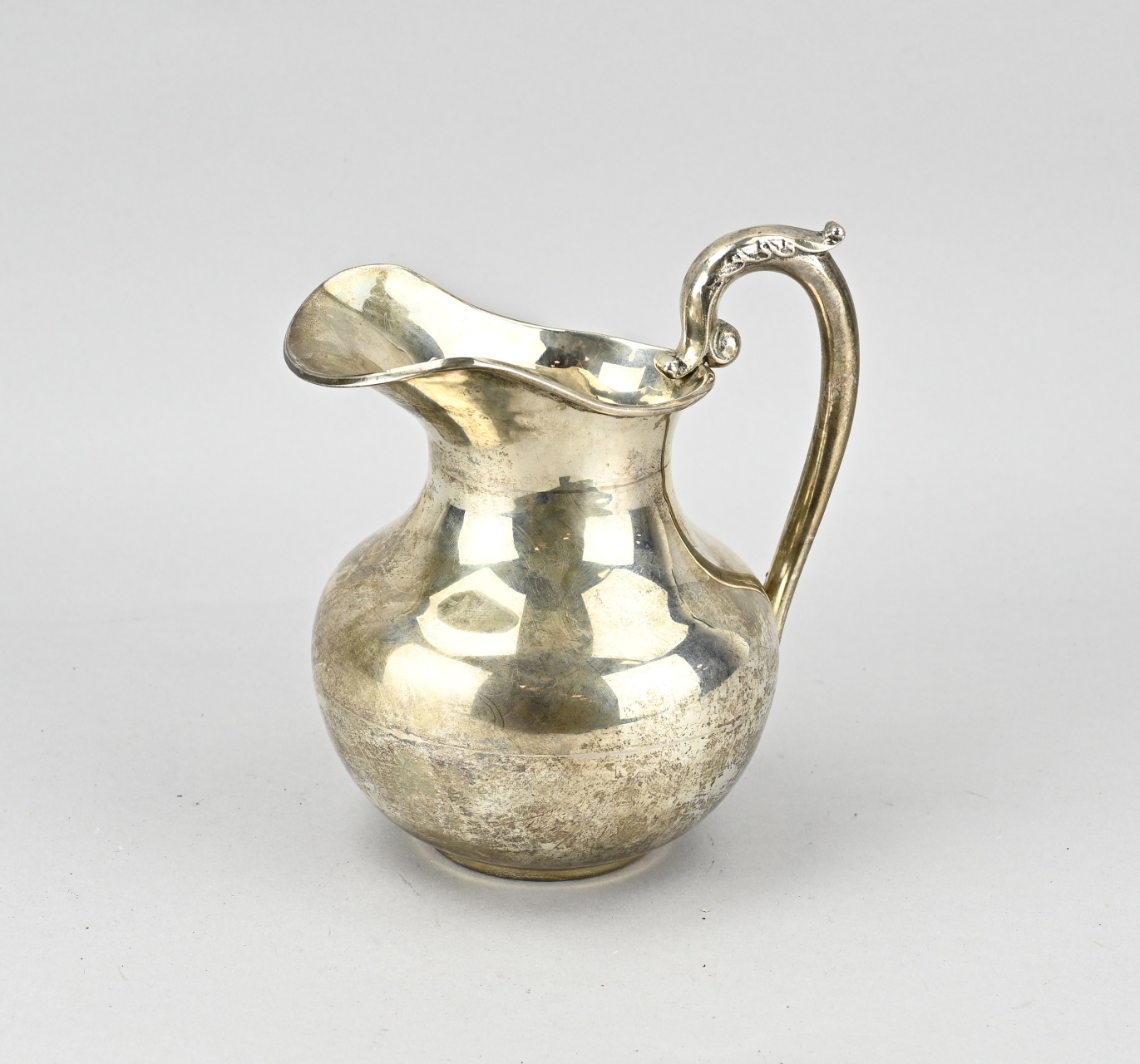 Silver water jug