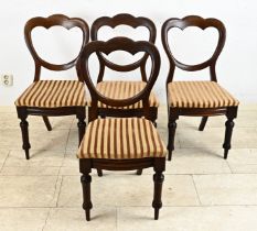 Four English chairs