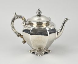 Silver teapot, 1853