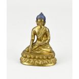 Gilded bronze Buddha