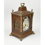 Wuba table clock, H 35 cm.