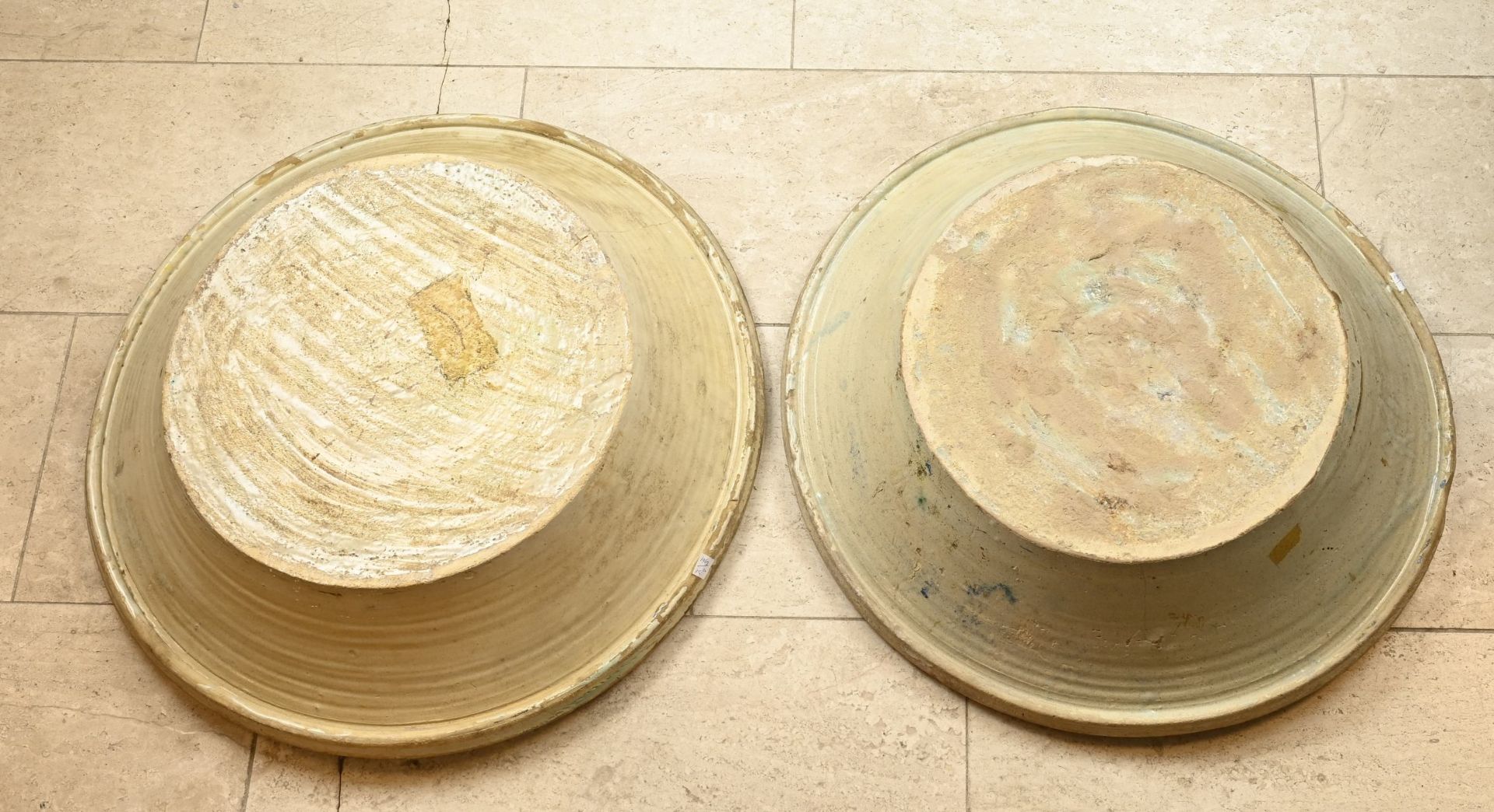 2 Fayence bowls - Image 2 of 2