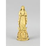 Antique religious Madonna statue