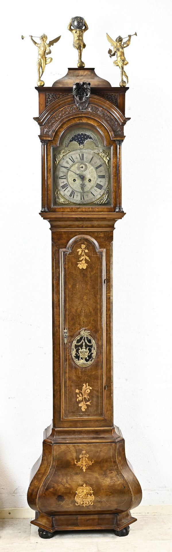 Amsterdam grandfather clock, 1740