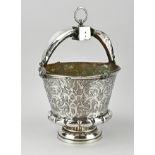 Silver holy water bucket