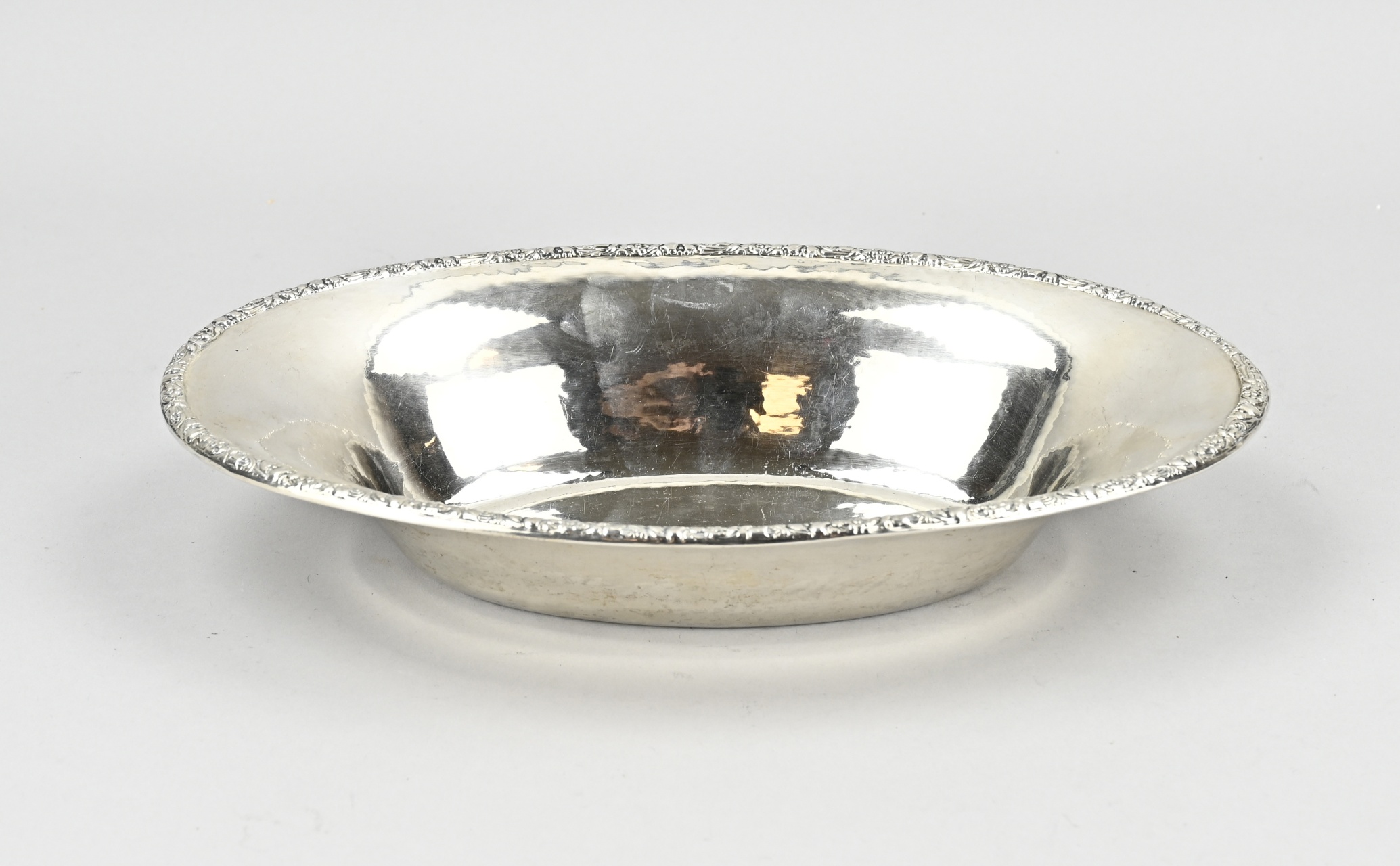 Silver bowl (hammered)