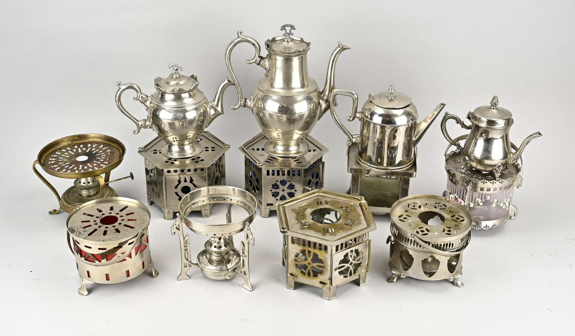 Lot of tea stove + teapots