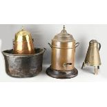 Lot of copperware (4x)