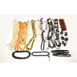 Lot of gemstone necklaces