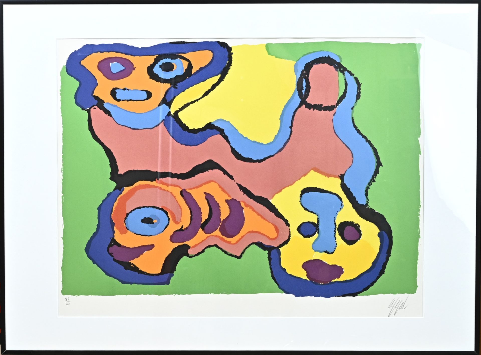 Karel Appel, Abstract