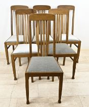 Set of six chairs (oak)