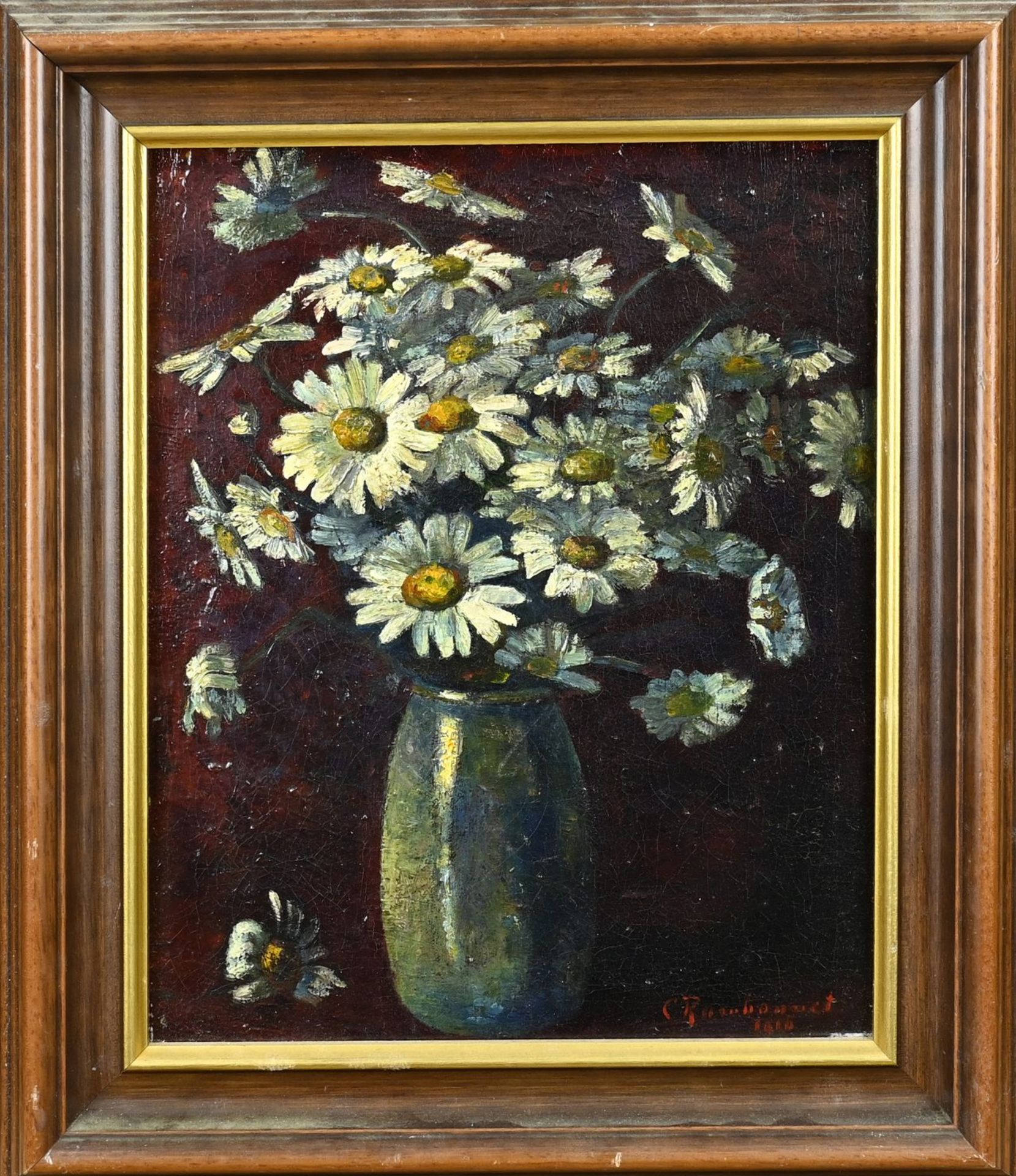 C. Rambonnet, Vase with flowers