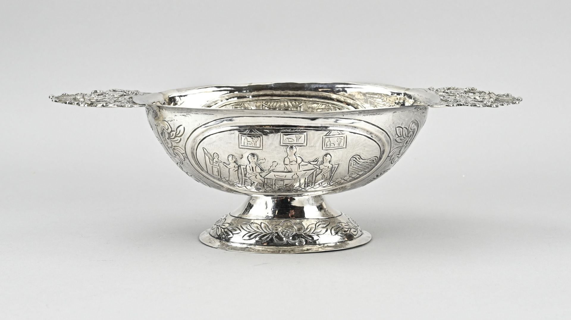 Silver brandy bowl