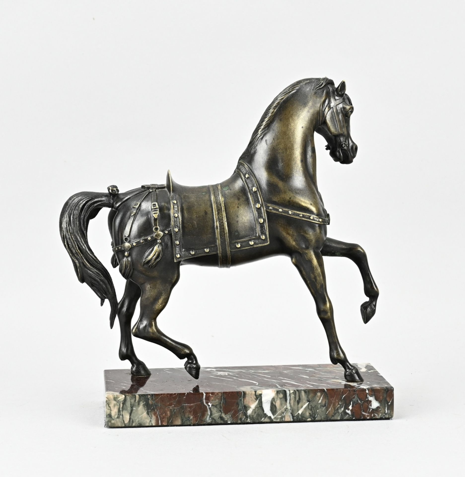Antique bronze horse, 1900 - Bild 2 aus 2