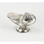 Silver incense boat