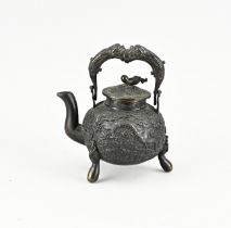 Bronze pot with dragons