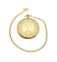 Gold Haviro pocket watch