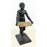 Venetian figure with tray