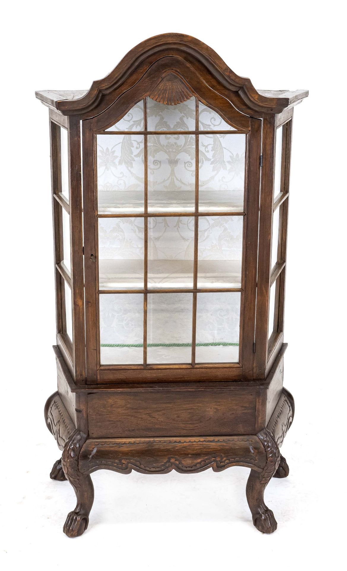 Teak display cabinet, 1900