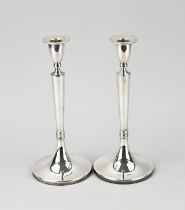 2 Silver candlesticks