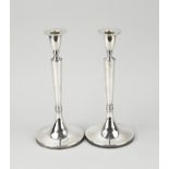 2 Silver candlesticks