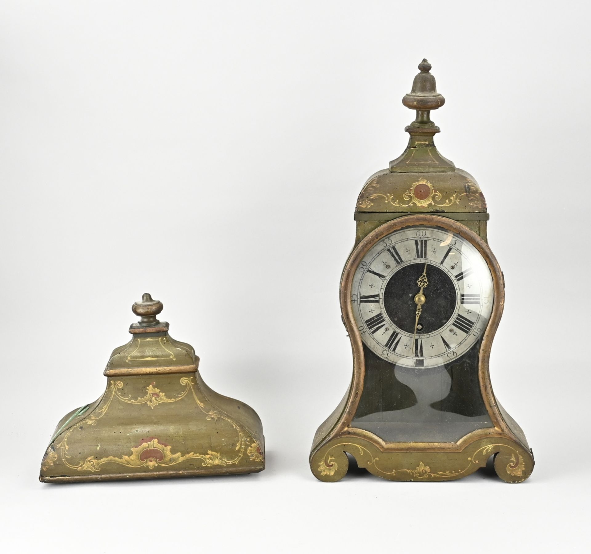 Swiss Neuchatel console clock, 1780
