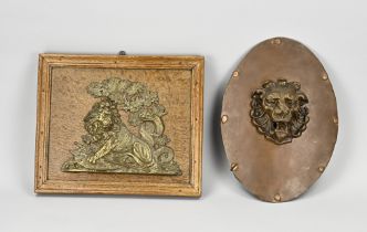 Plaque + copper plate with image