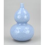 Chinese knob vase, H 34.5 cm.