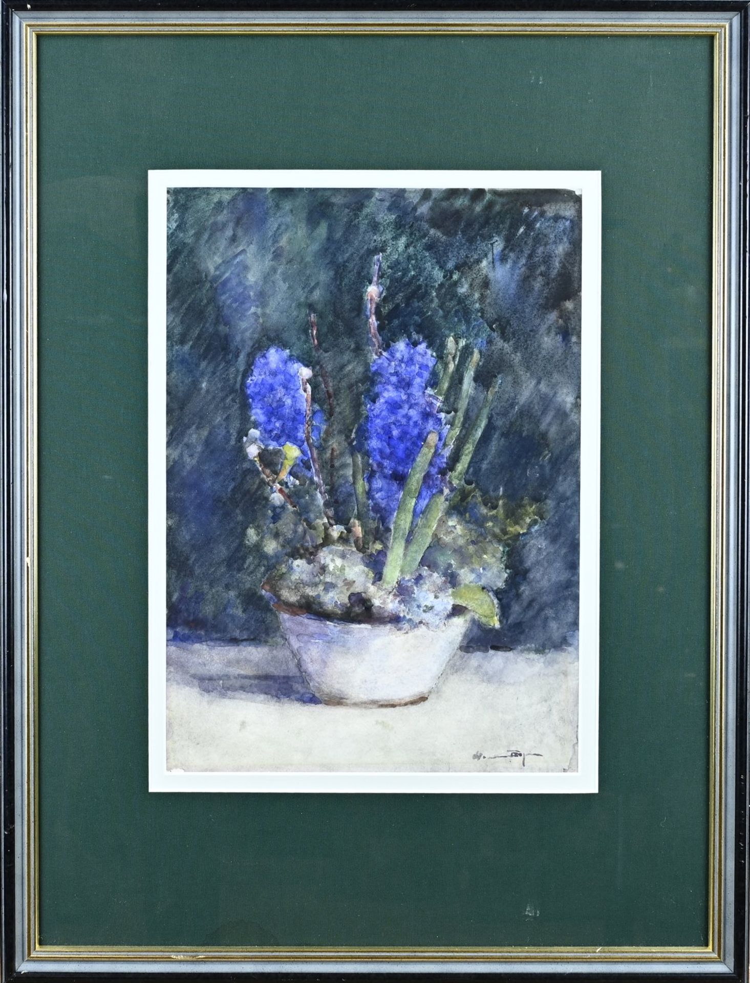 Herman Bogman Jr., Still life with planter