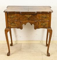 Burr walnut ladies desk