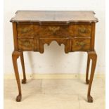 Burr walnut ladies desk