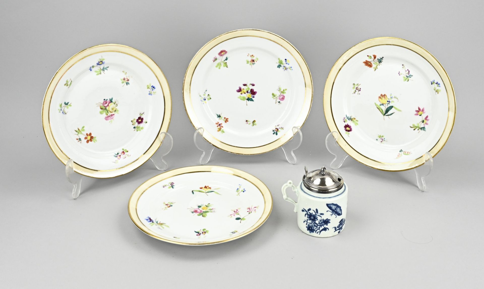 Lot German porcelain (5x)