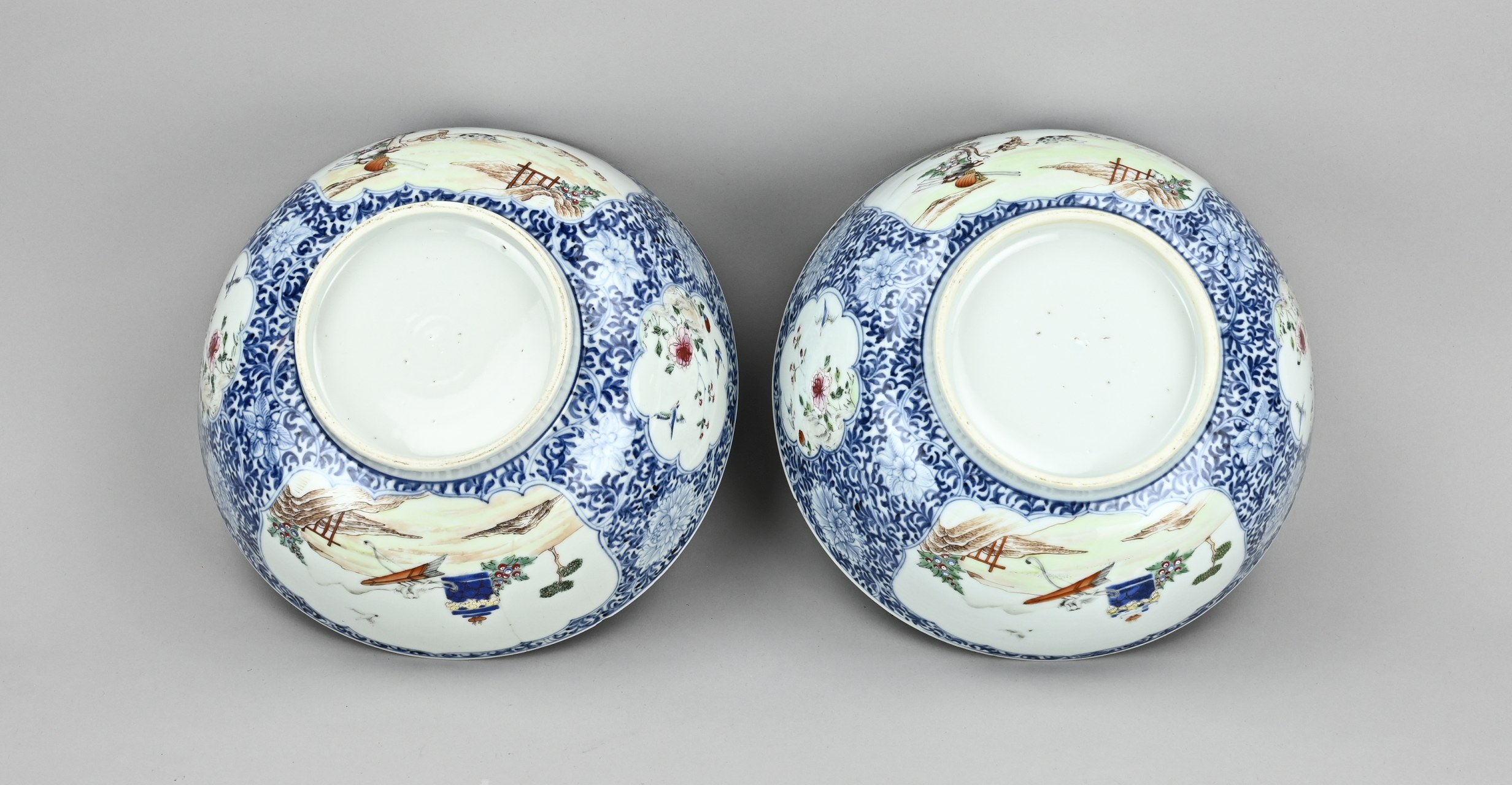 Set of Chinese bowls Ã˜ 26 cm. - Image 3 of 3
