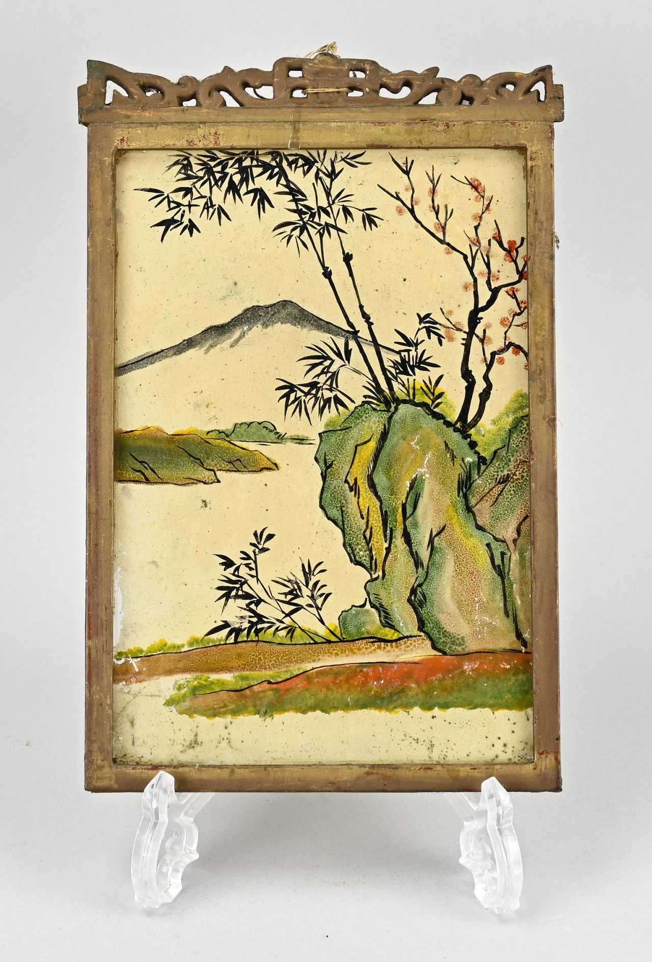 Chinese behind-glass painting