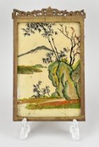 Chinese behind-glass painting
