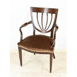 Armrest chair (mahogany)