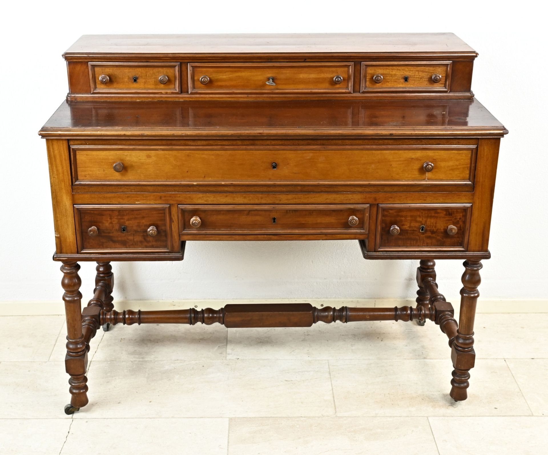 English Victorian writing desk, 1860